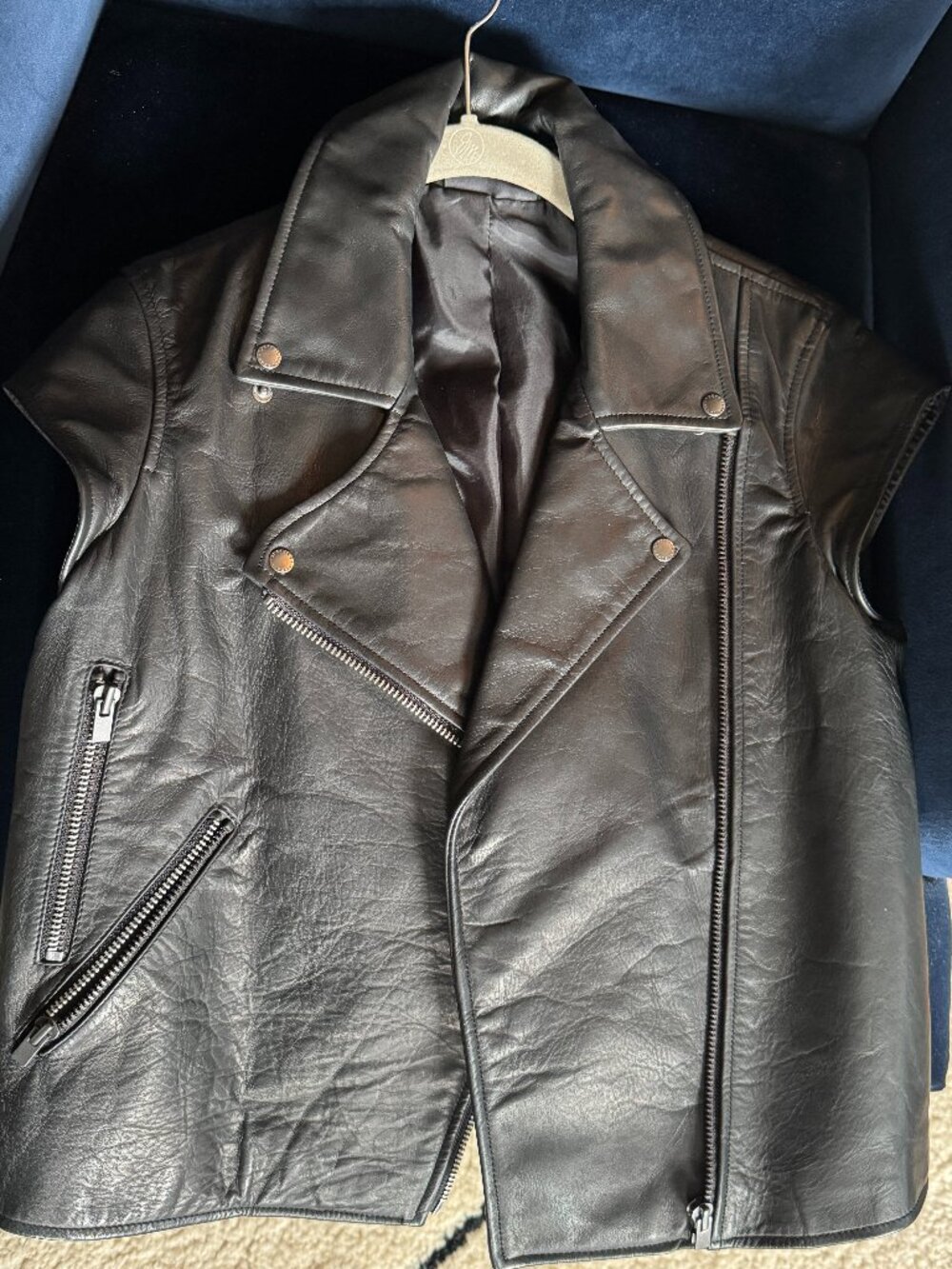 Saturday by Kate Spade Leather Vest